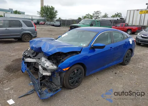 2017 Honda Civic Lx z USA, uszkodzony, nr VIN 2HGFC2F58HH556629